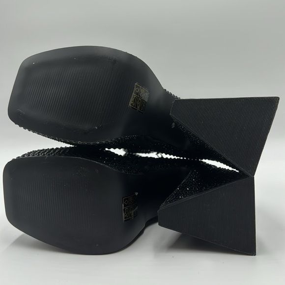 Public Desire Rhinestone Modular boots Approximate Size 8 1/2 - Picture 6 of 12